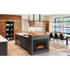 Napoleon Cinema Glass 24 Built-In Electric Fireplace With Glass- NEFB24HG-3A