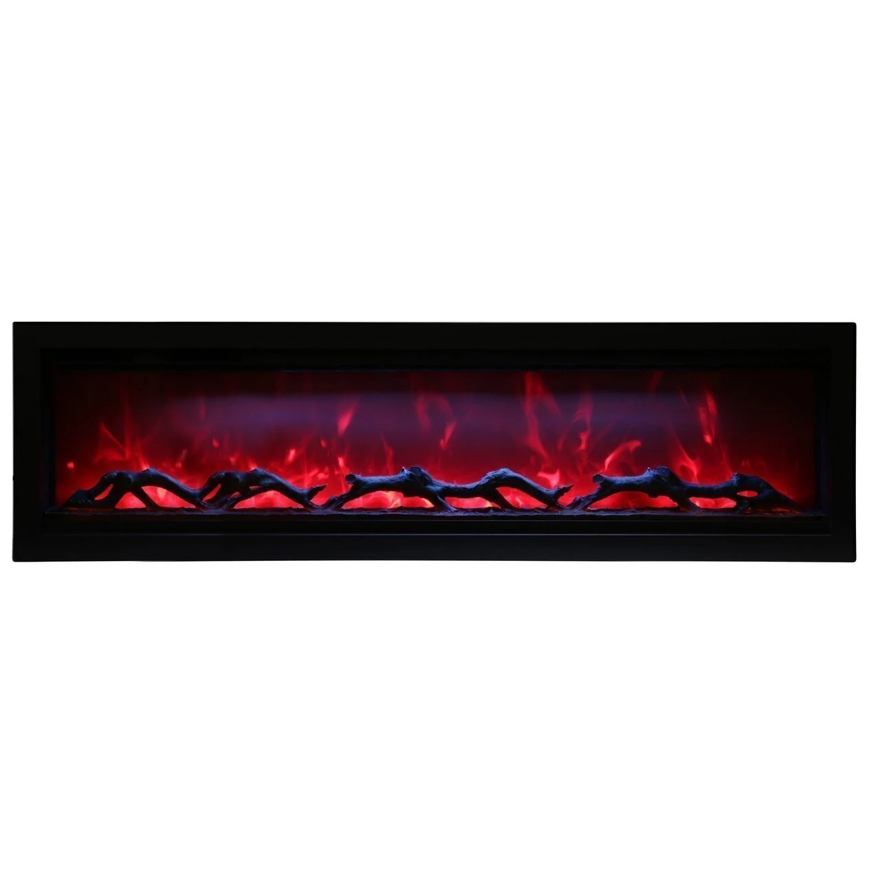 88" Symmetry Series Linear Electric Fireplace - Amantii 4 88" Symmetry Series Linear Electric Fireplace - Amantii - Image 4