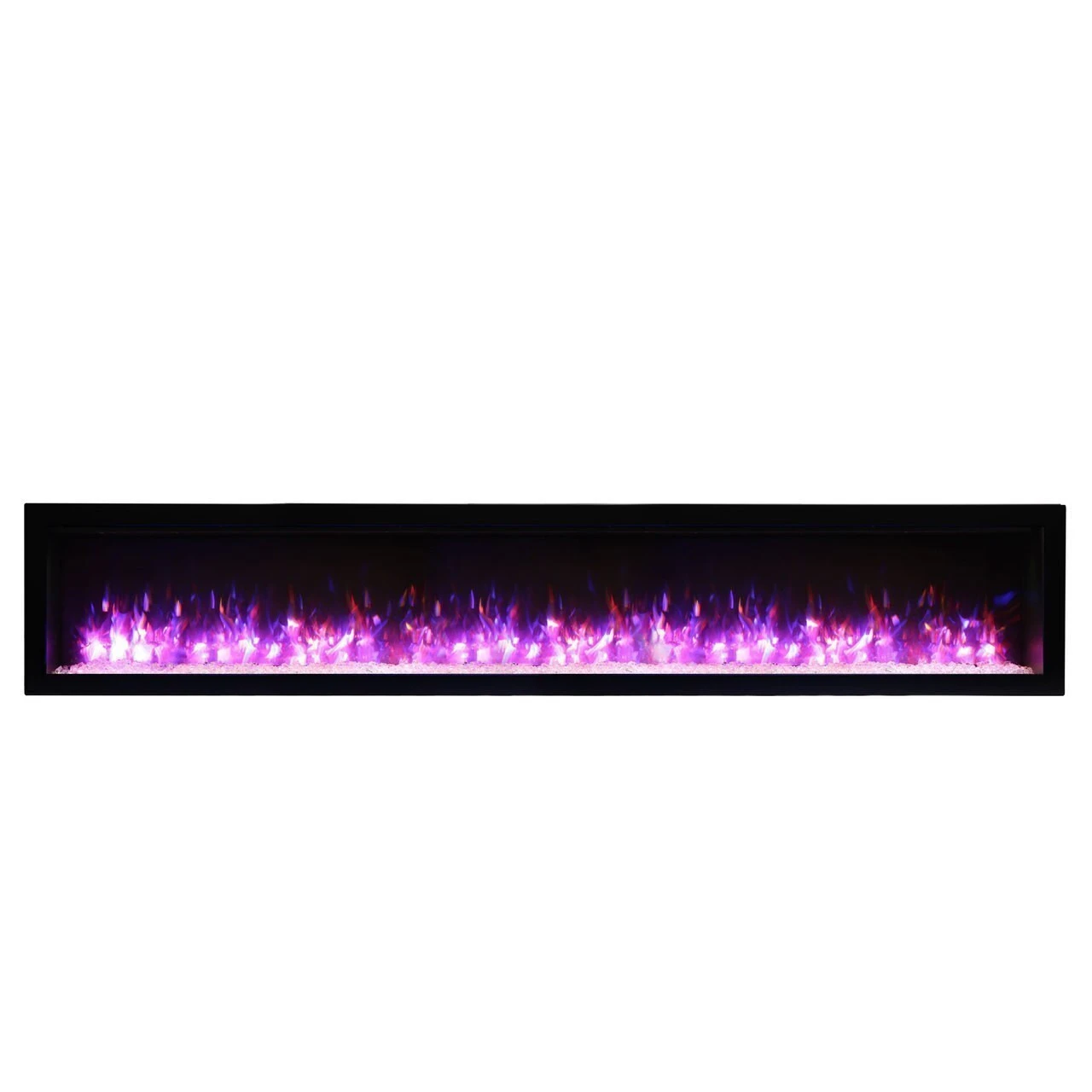 88" Symmetry Series Linear Electric Fireplace - Amantii 2 88" Symmetry Series Linear Electric Fireplace - Amantii - Image 2