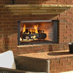 Villawood 42" Outdoor Wood Fireplace | Majestic