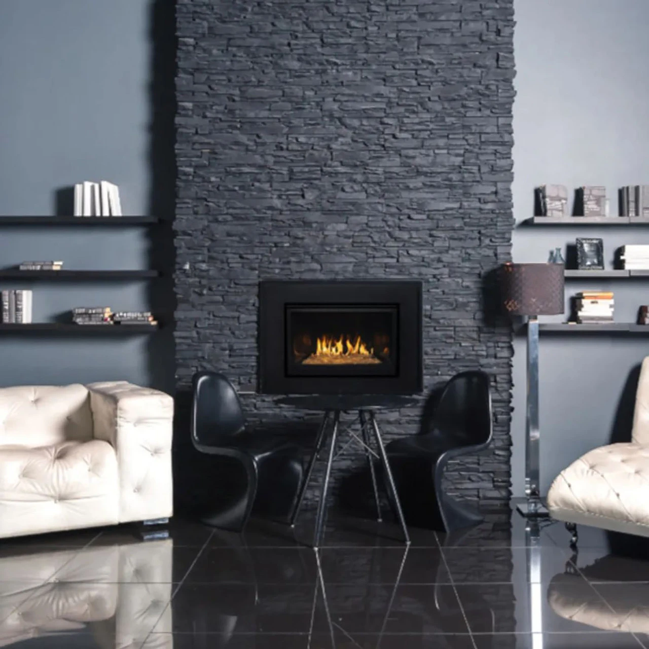 34" Illume Contemporary Fireplace Insert - Montigo 2 34" Illume Contemporary Fireplace Insert - Montigo - Image 2