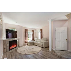 44" Traditional Series Electric Fireplace - Amantii -Fireplace Shop 44 Traditional with Birch log web 31288.1576626393