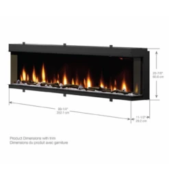 Dimplex Ignite XL Bold 100" Built-in Linear Electric Fireplace -Fireplace Shop 4 01721.1677893307