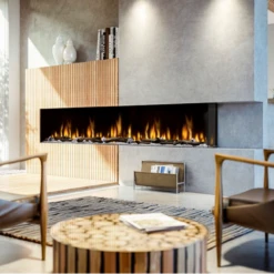 Dimplex Ignite XL Bold 100" Built-in Linear Electric Fireplace -Fireplace Shop 5 50270.1677893307