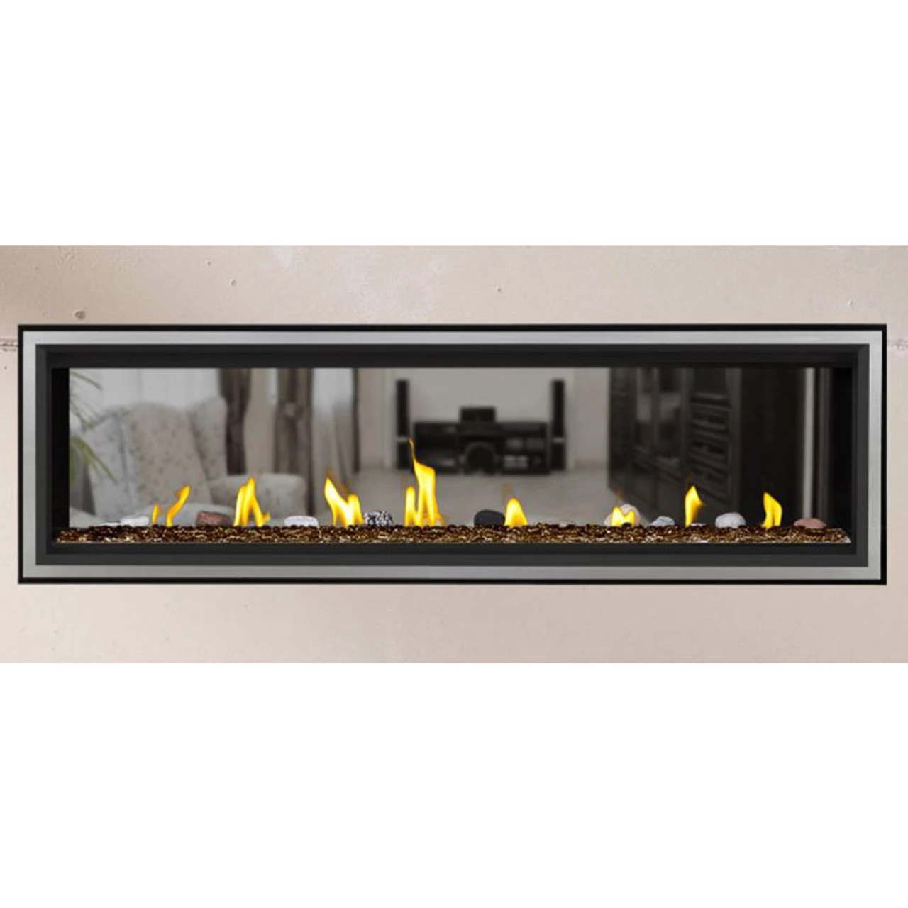 Vector 62" See Through Gas Fireplace - Napoleon 4 Vector 62" See Through Gas Fireplace - Napoleon - Image 4
