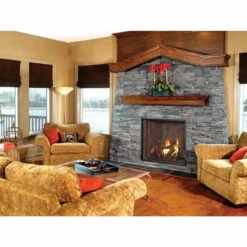 Alpha 36S 36" Gas Fireplace - Kozy Heat