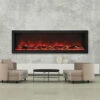 Panorama Deep & Extra Tall Electric Fireplace - Amantii