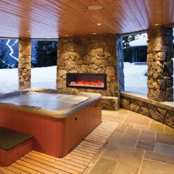 40" Panorama Slim Electric Fireplace - Amantii