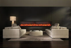 88" Panorama Deep Electric Fireplace BI-88-DEEP | Amantii