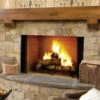 Biltmore 50" Radiant Wood Burning Fireplace W/Herringbone Brick Pattern | Majestic