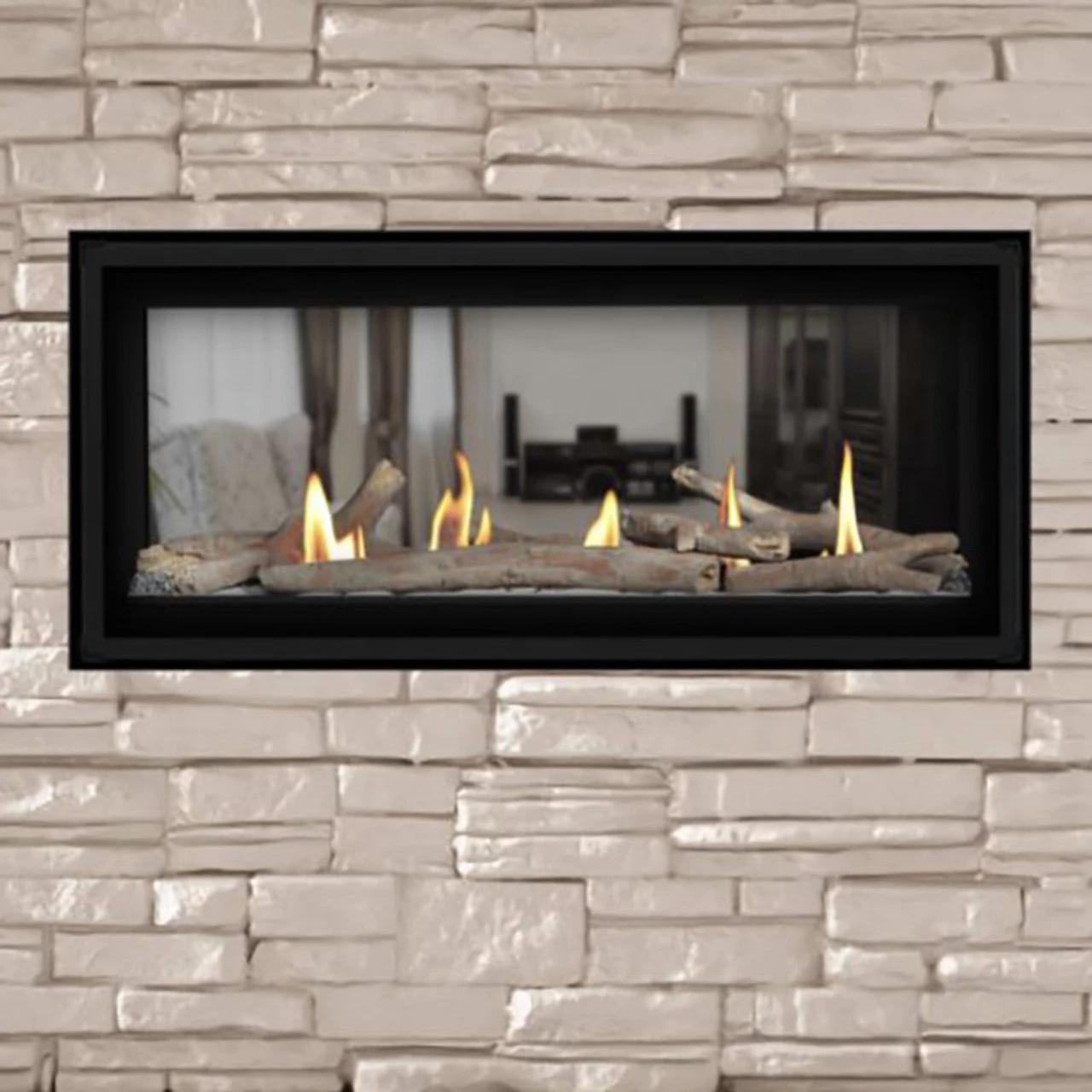 Luxuria 38 See Through Linear Gas Fireplace - Napoleon 3 Luxuria 38 See Through Linear Gas Fireplace - Napoleon - Image 3