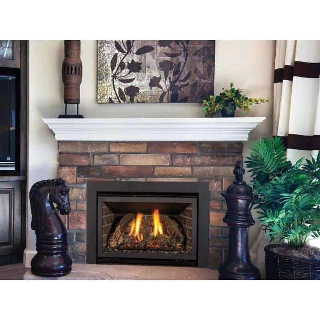 Chaska 29" Log Version Gas Fireplace Insert - Kozy Heat 2 Chaska 29" Log Version Gas Fireplace Insert - Kozy Heat - Image 2