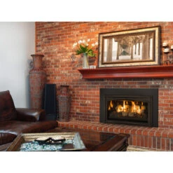 Chaska 29" Rock Version Gas Fireplace Insert - Kozy Heat
