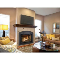 Chaska 34" Log Version Gas Fireplace Insert - Kozy Heat