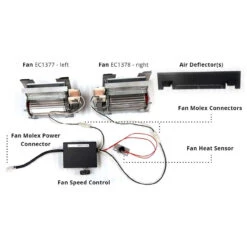 DelRay Fan Kit (DRFK2) | Montigo