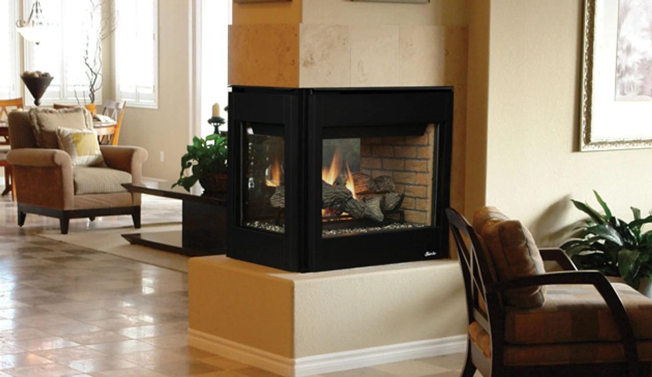 DRT35ST Direct Vent See-Through Gas Fireplace | Superior Fireplaces 2 DRT35ST Direct Vent See-Through Gas Fireplace | Superior Fireplaces - Image 2