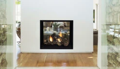 DRT63ST Direct Vent See-Through Gas Fireplace | Superior Fireplaces