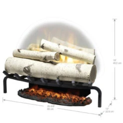 Dimplex Revillusion Plug-in Birch Wood Electric Log Set 25" -Fireplace Shop Dimplex Revillusion Plug In Birch Log Set 25 94917.1675989038
