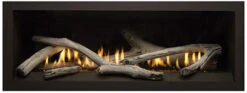 Log Set, 5-pc., Ceramic Fiber, Driftwood -American Hearth