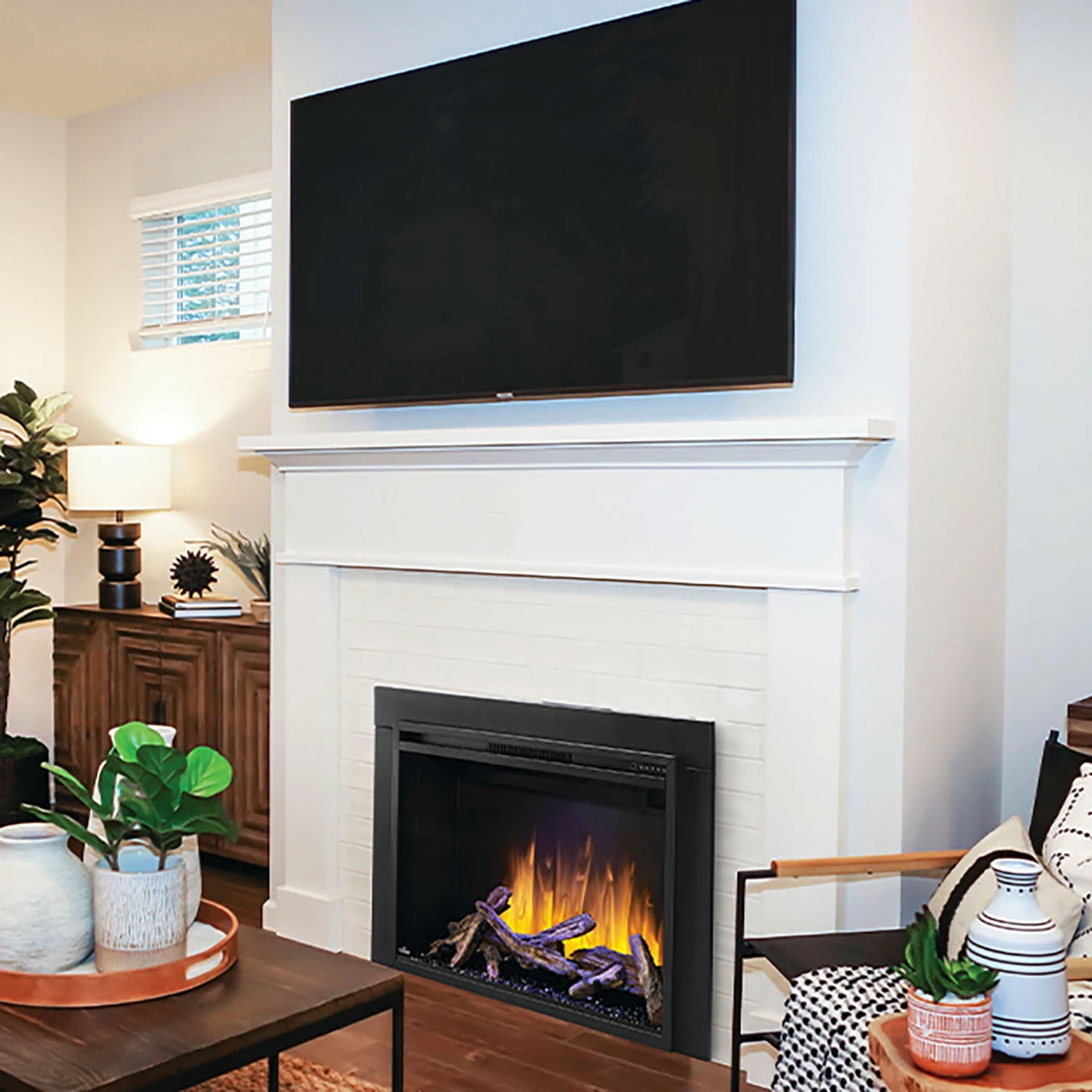 Element 42 Built-in Electric Fireplace - Napoleon 3 Element 42 Built-in Electric Fireplace - Napoleon - Image 3