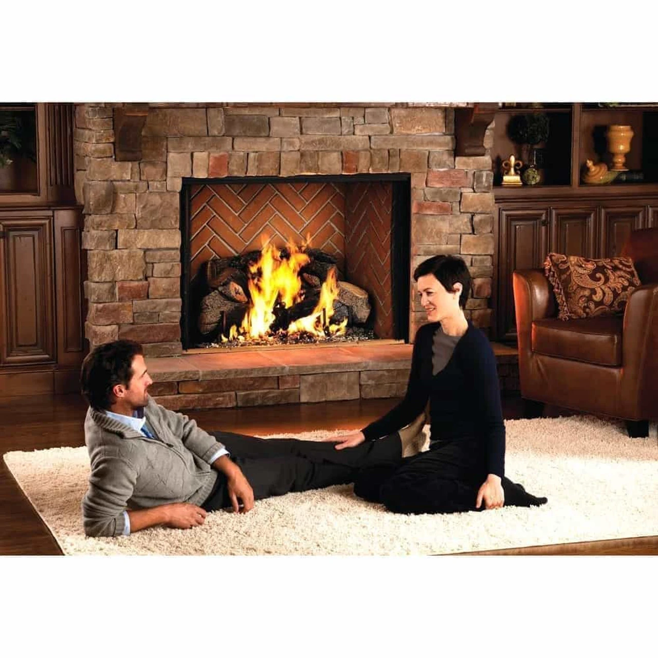 Georgian 36 Wood Burning Fireplace - Astria 1 Georgian 36 Wood Burning Fireplace - Astria