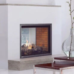 Divine 42" See Through Standing Pilot Ignition NG Fireplace (H42FSDN) - Montigo