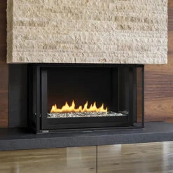 Divine Bay Contemporary Fireplace - Montigo