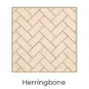 Herringbone Cream Isokern Firebricks Full Brick 520 Count - 15461001-520H