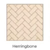 Herringbone Cream Isokern Firebricks Full Brick 260 Count- 15461001-260H