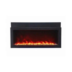 50" Panorama Extra Slim Electric Fireplace BI-50-XTRASLIM - Amantii -Fireplace Shop IMG 0233Orange 800 web 69698.1576869045