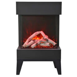 The Cube Smart Electric Fireplace - Amantii -Fireplace Shop IMG 0254 orange 23543.1652959200
