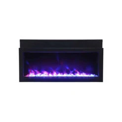 60" Panorama Extra Slim Electric Fireplace BI-60-XTRASLIM - Amantii -Fireplace Shop IMG 0276blueorange 800 web 1 19962.1576870882
