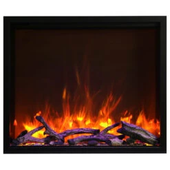 44" Traditional Series Electric Fireplace - Amantii -Fireplace Shop IMG 0659TRD 44 web 86696.1576626393