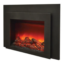 Electric Fireplace Insert Series - Amantii -Fireplace Shop INS FM 30 Mix LOG angle 1200 53707.1653046984