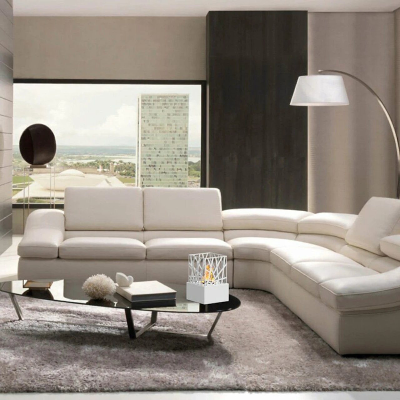 Lenora Ethanol Table Top Fire Pit Stainless Steel- AMS Fireplace 4 Lenora Ethanol Table Top Fire Pit Stainless Steel- AMS Fireplace - Image 4