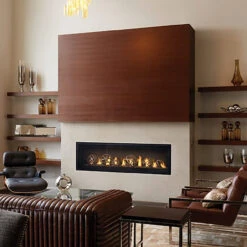 Luxuria 62 Single Sided Linear Gas Fireplace - Napoleon