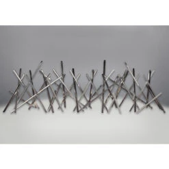 Nickel Stix Designer Fire Art For BHD4 Fireplace - Napoleon