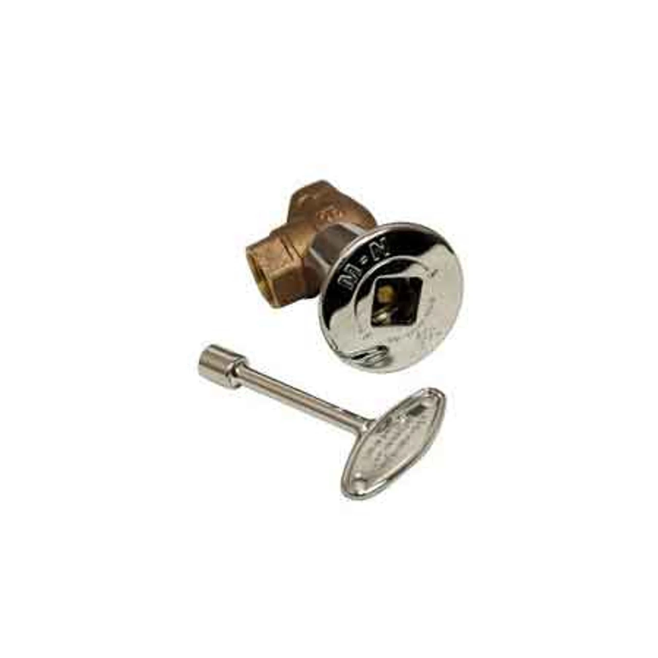 HPC 3/4" High Capacity Chrome Angle Decorative Key Valve Kit 1 HPC 3/4" High Capacity Chrome Angle Decorative Key Valve Kit