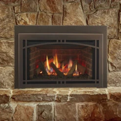 Ruby 25" Direct Vent Gas Fireplace Insert | Majestic -Fireplace Shop MAJ MetalInserts Ruby35 1400x785 90600.1663233147