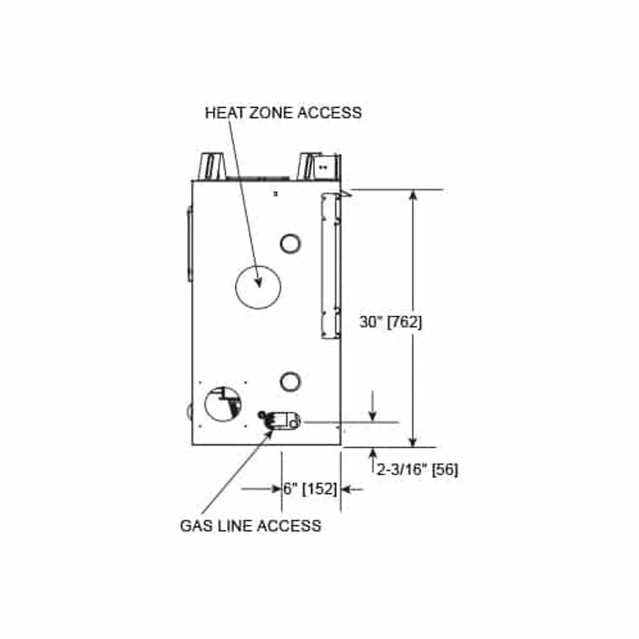 Mercury 32" Direct Vent Gas Fireplace | Majestic 7 Mercury 32" Direct Vent Gas Fireplace | Majestic - Image 7