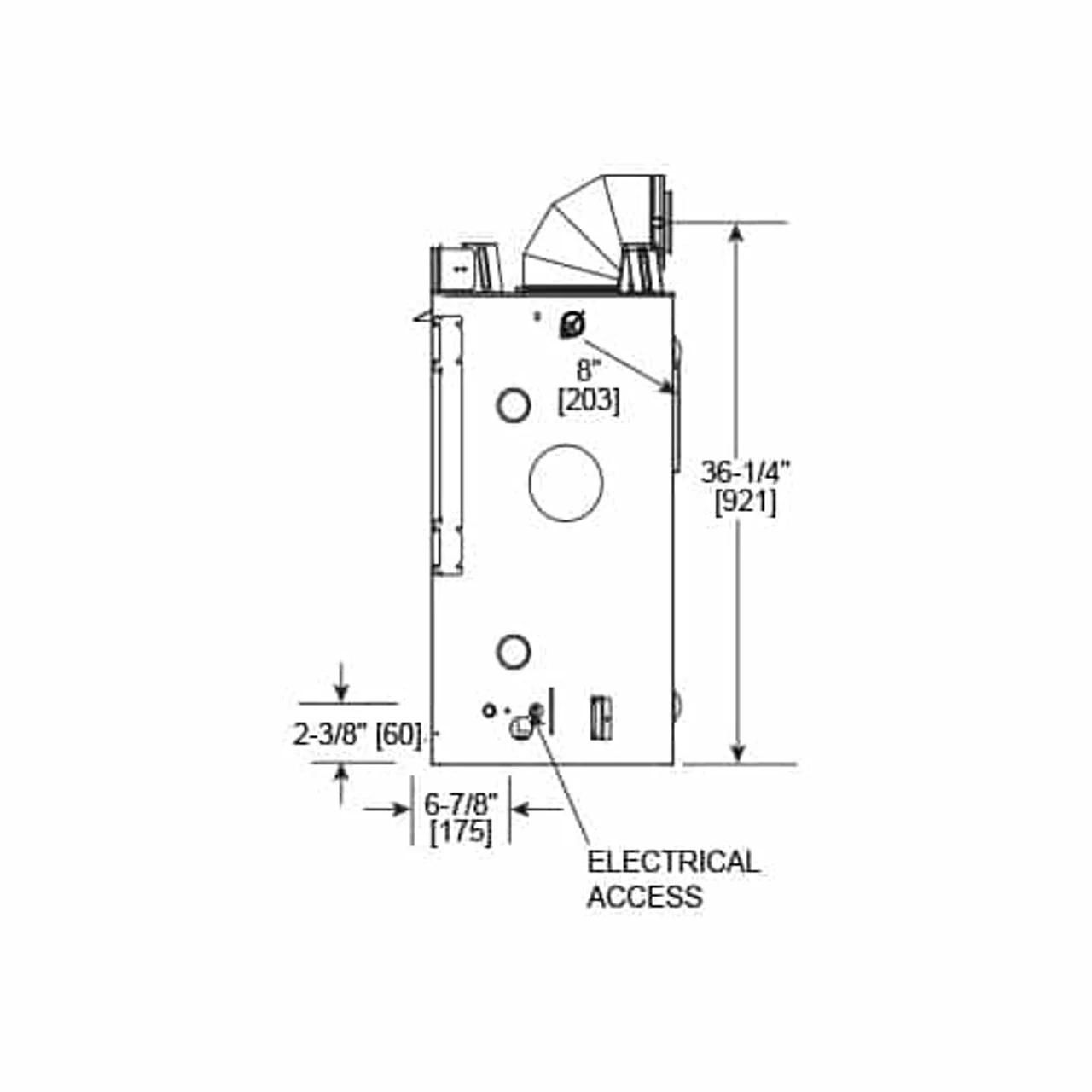 Mercury 32" Direct Vent Gas Fireplace | Majestic 6 Mercury 32" Direct Vent Gas Fireplace | Majestic - Image 6