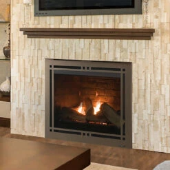 Meridian 42" Direct Vent Gas Fireplace | Majestic