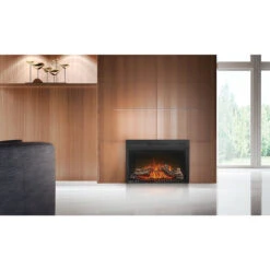 Napoleon Cinema 27 Built-In Electric Fireplace With Logs- NEFB27H-3A