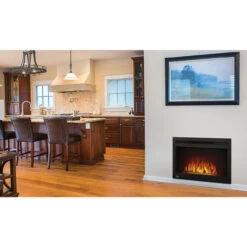 Napoleon Cinema Glass 27 Built-In Electric Fireplace With Glass- NEFB27HG-3A