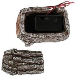 Rasmussen Ceramic Log House For SE And RE Remote Receivers