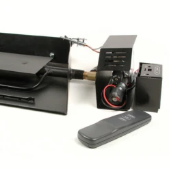 Rasmussen 20" Flaming Ember Burner With Variable Remote Easy Safety Pilot Control -Fireplace Shop RMC1E N.applied.angle 10575.1658351942
