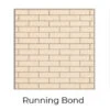 Running Bond Cream Isokern Firebricks SOAP Brick 130 Count- 15262001-130R