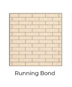 Running Bond Cream Isokern Firebricks SOAP Brick 130 Count- 15262001-130R