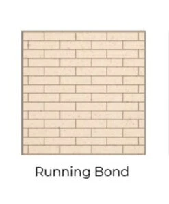 Running Bond Cream Isokern Firebricks SOAP Brick 90 Count - 15262001-90R