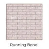 Running Bond Grey Isokern Firebricks Full Brick 160 Count - FIG7600SMI-160R